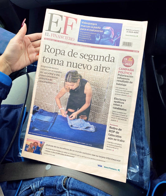 Portada del Financiero y Repretel