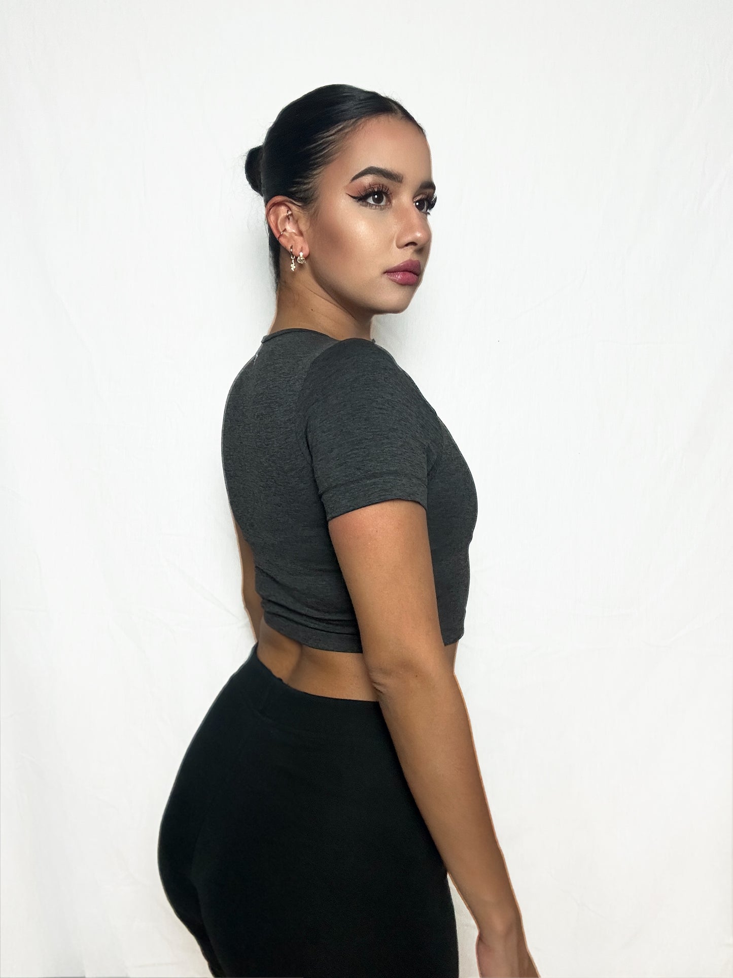 Grey Sport Top