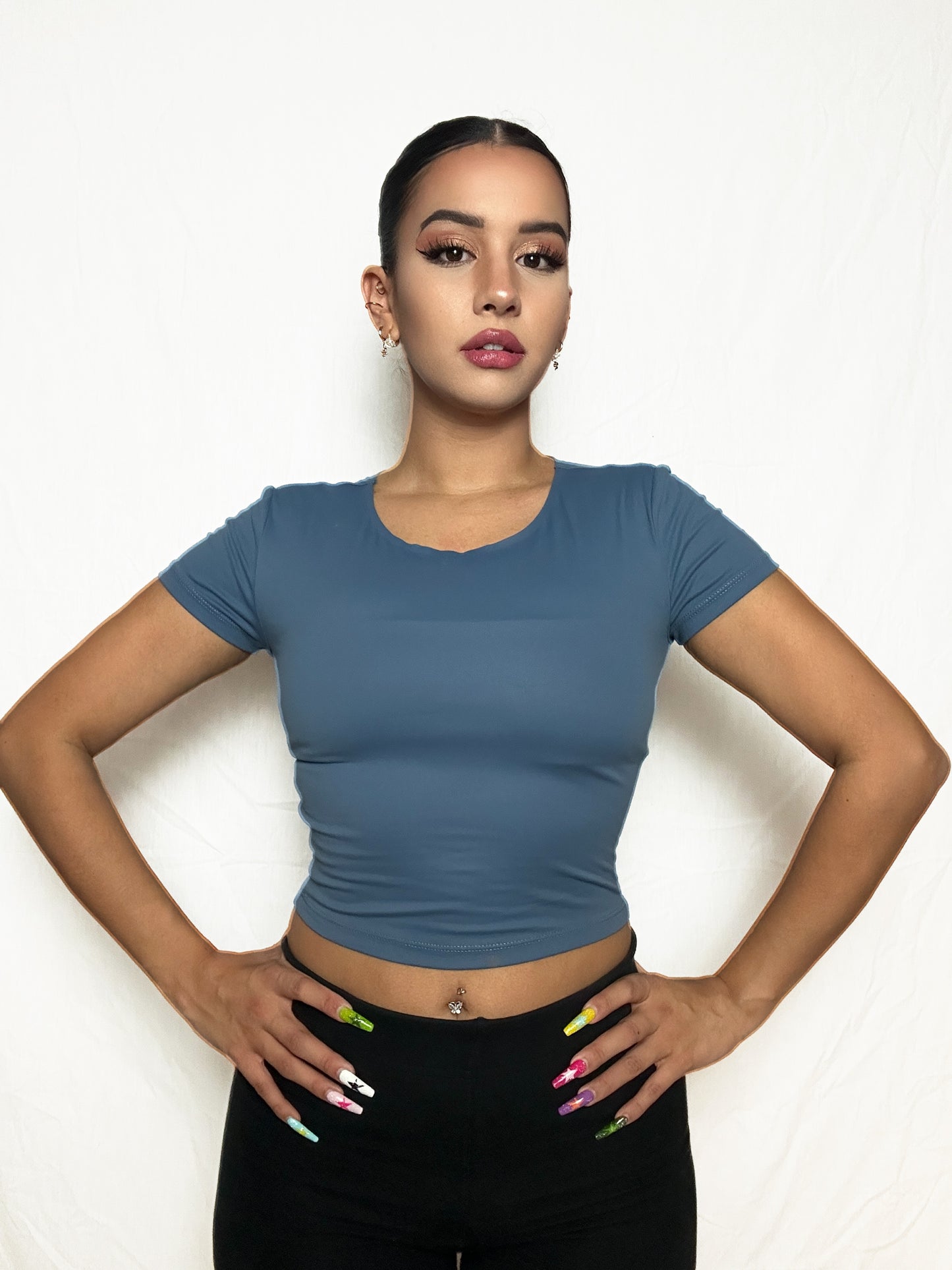OYSHO Blue Top