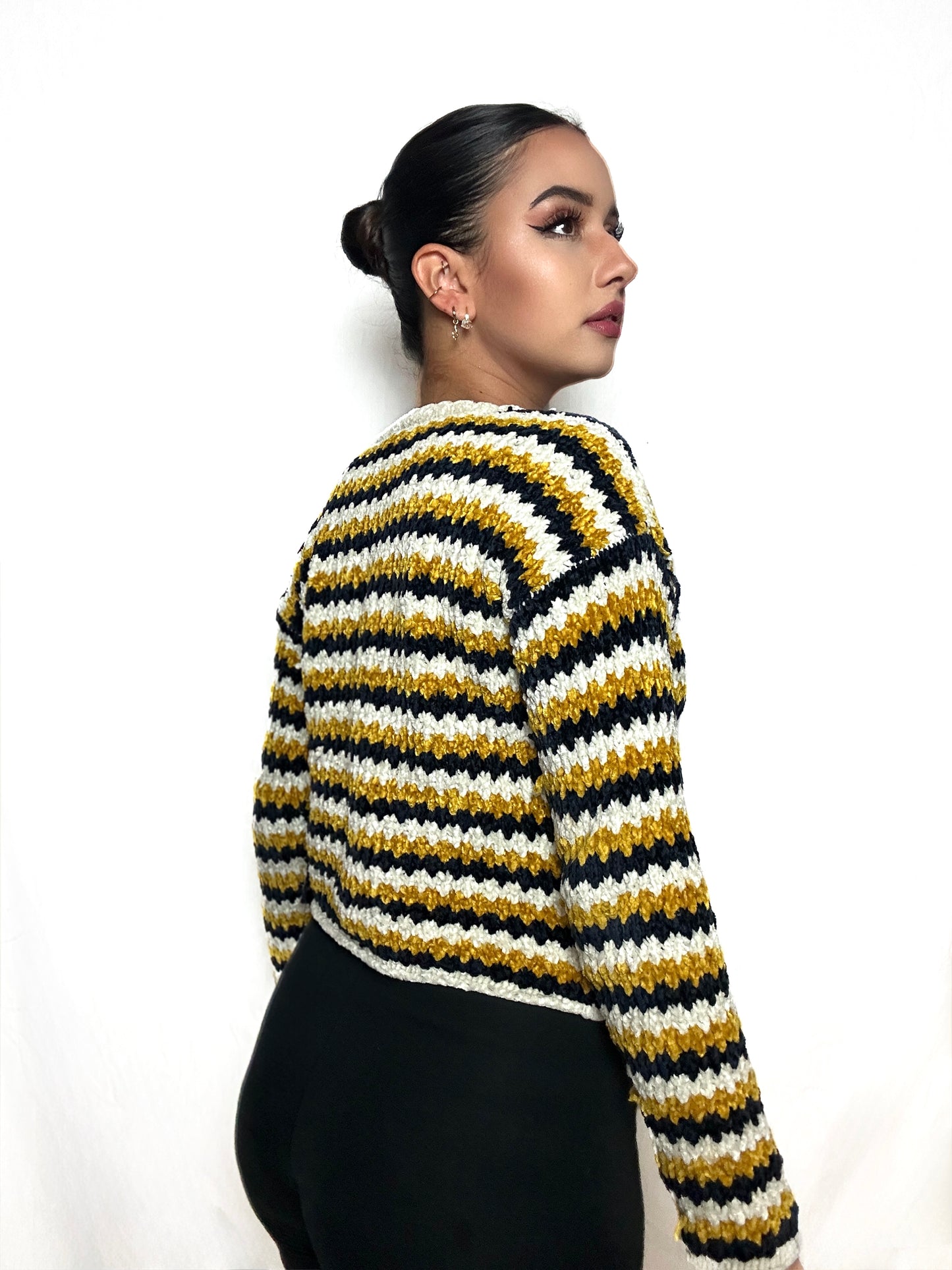 Knit Tri Sweater