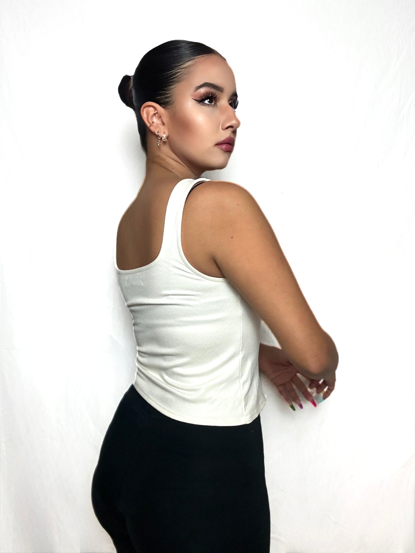 Zip White Top