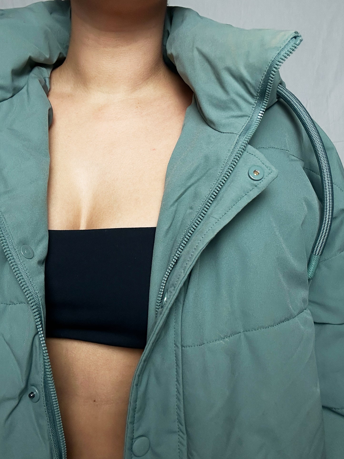 Green Puffer Jacket