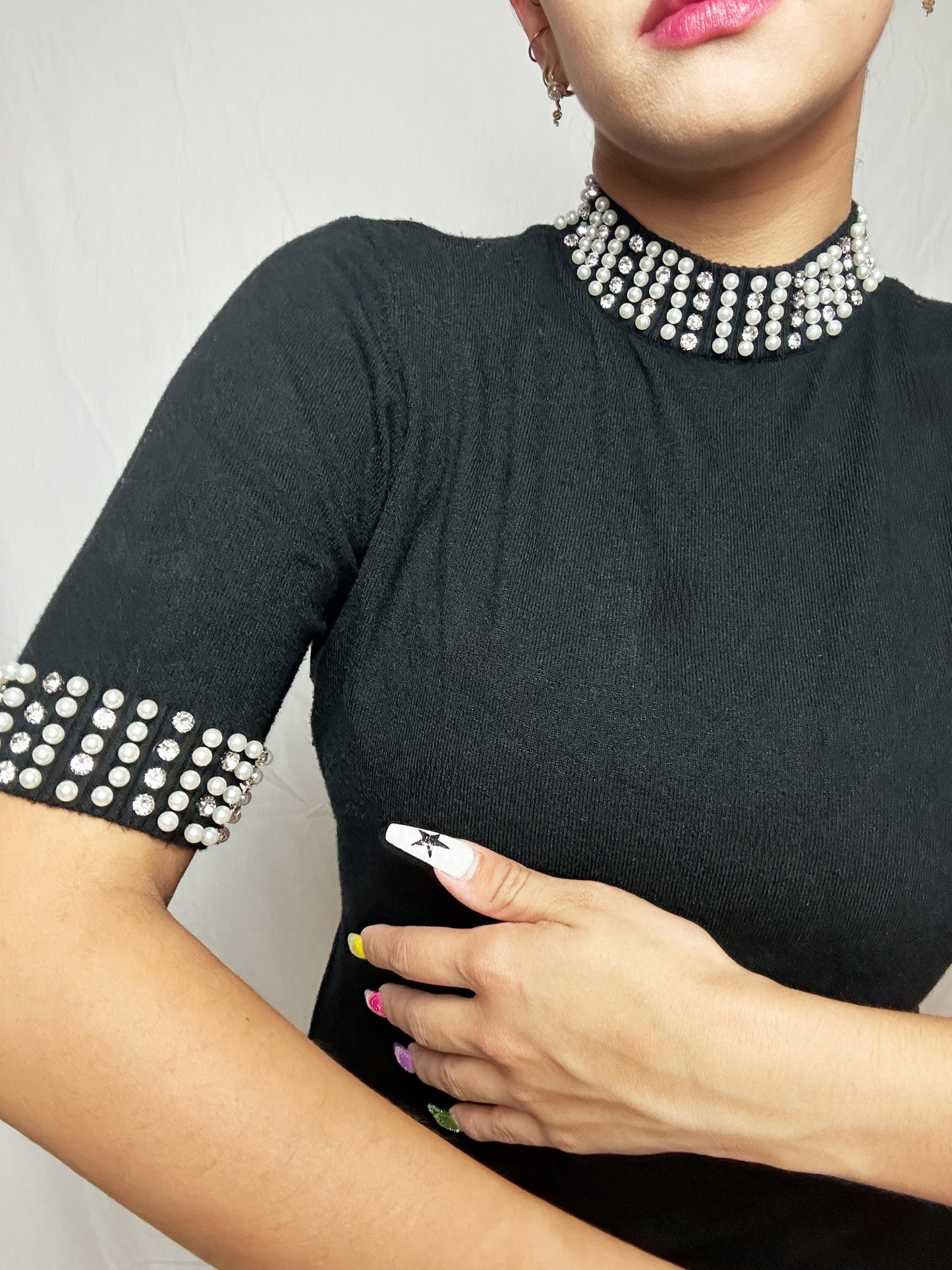Pearl Black Sweater