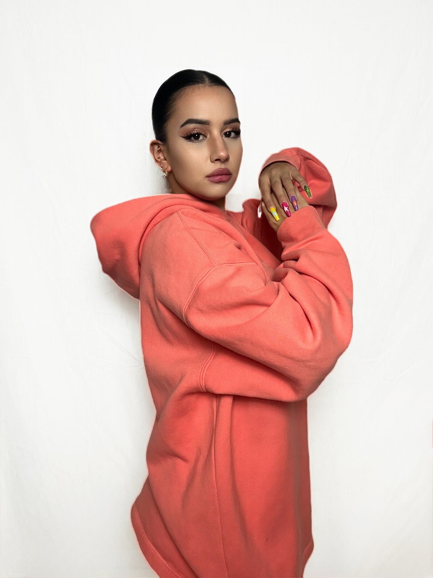 ESSENTIALS Fear of God Coral Hoodie