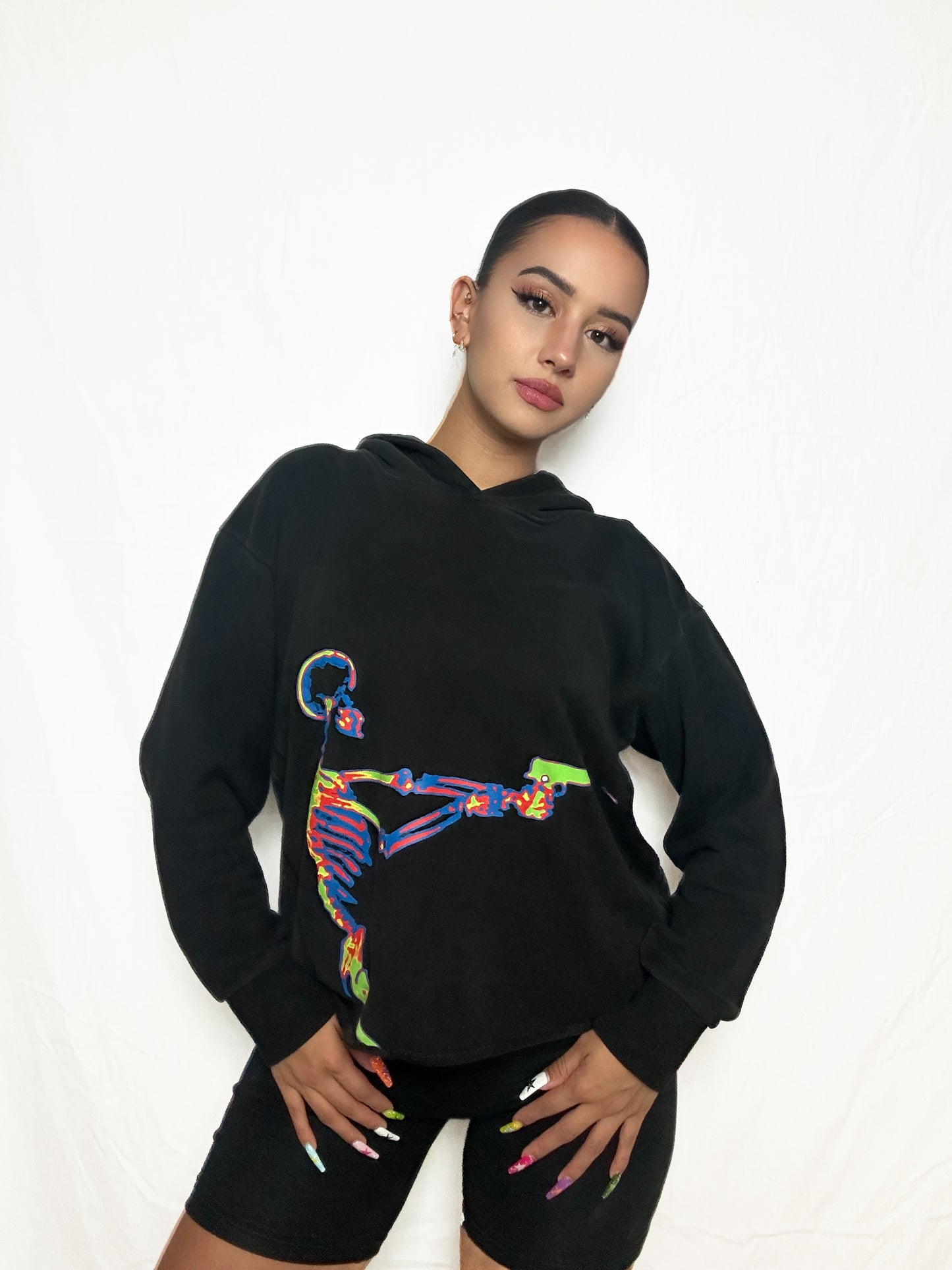 VLONE Cropped Hoodie