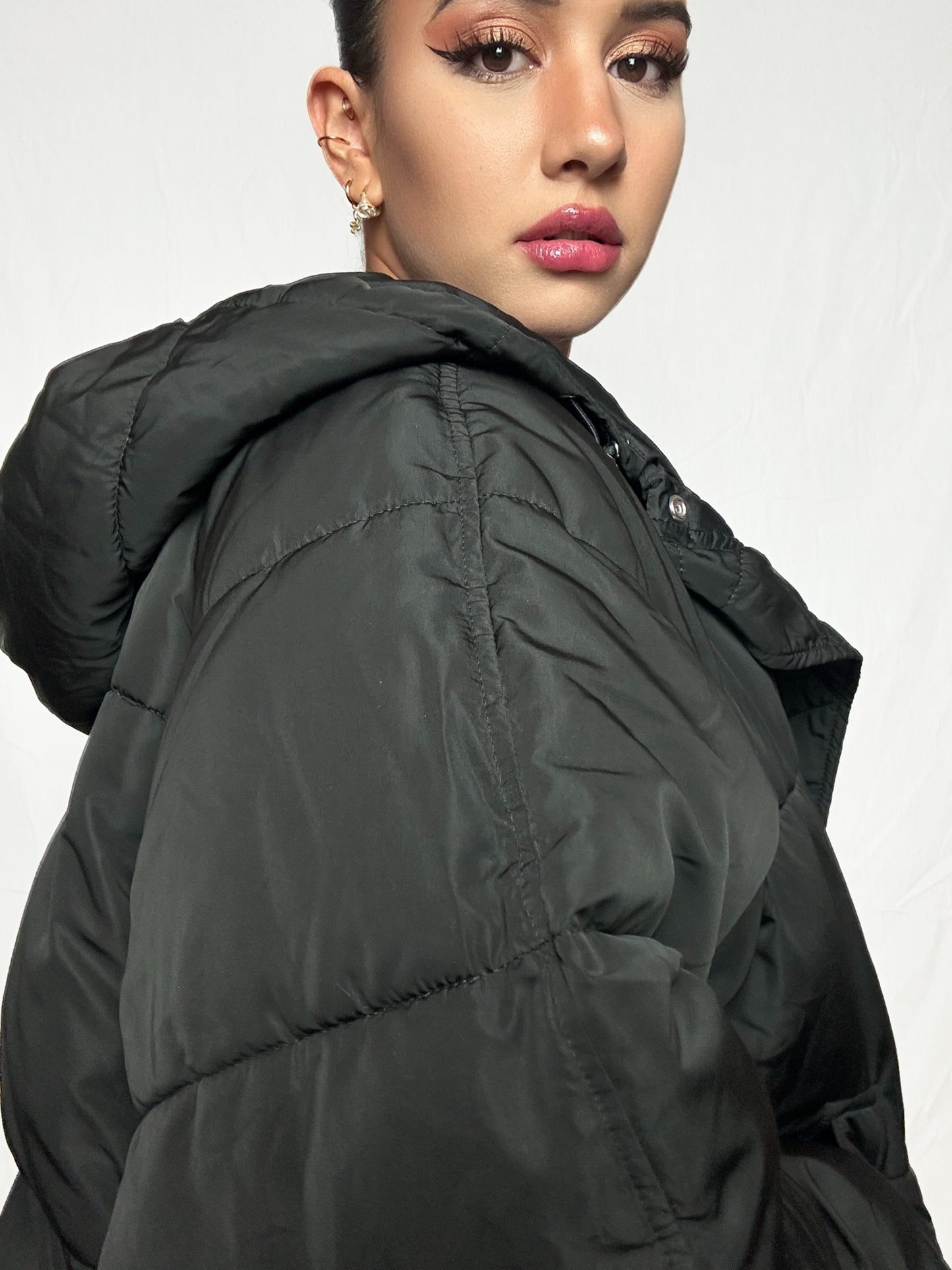 ZARA Black Puffer Jacket