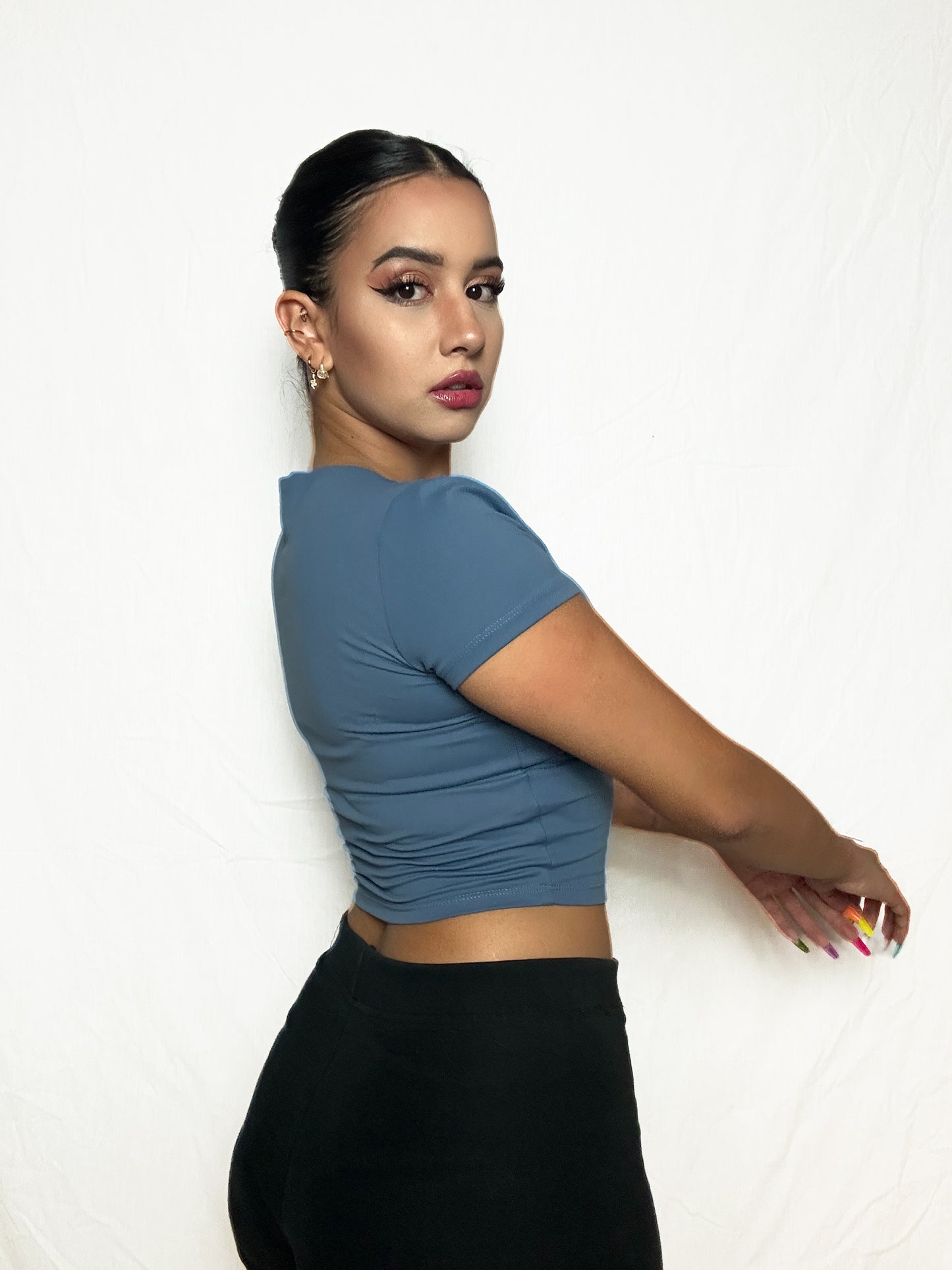 OYSHO Blue Top