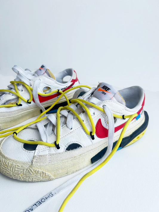 Nike x Off-White Blazer Low “White / University Red”