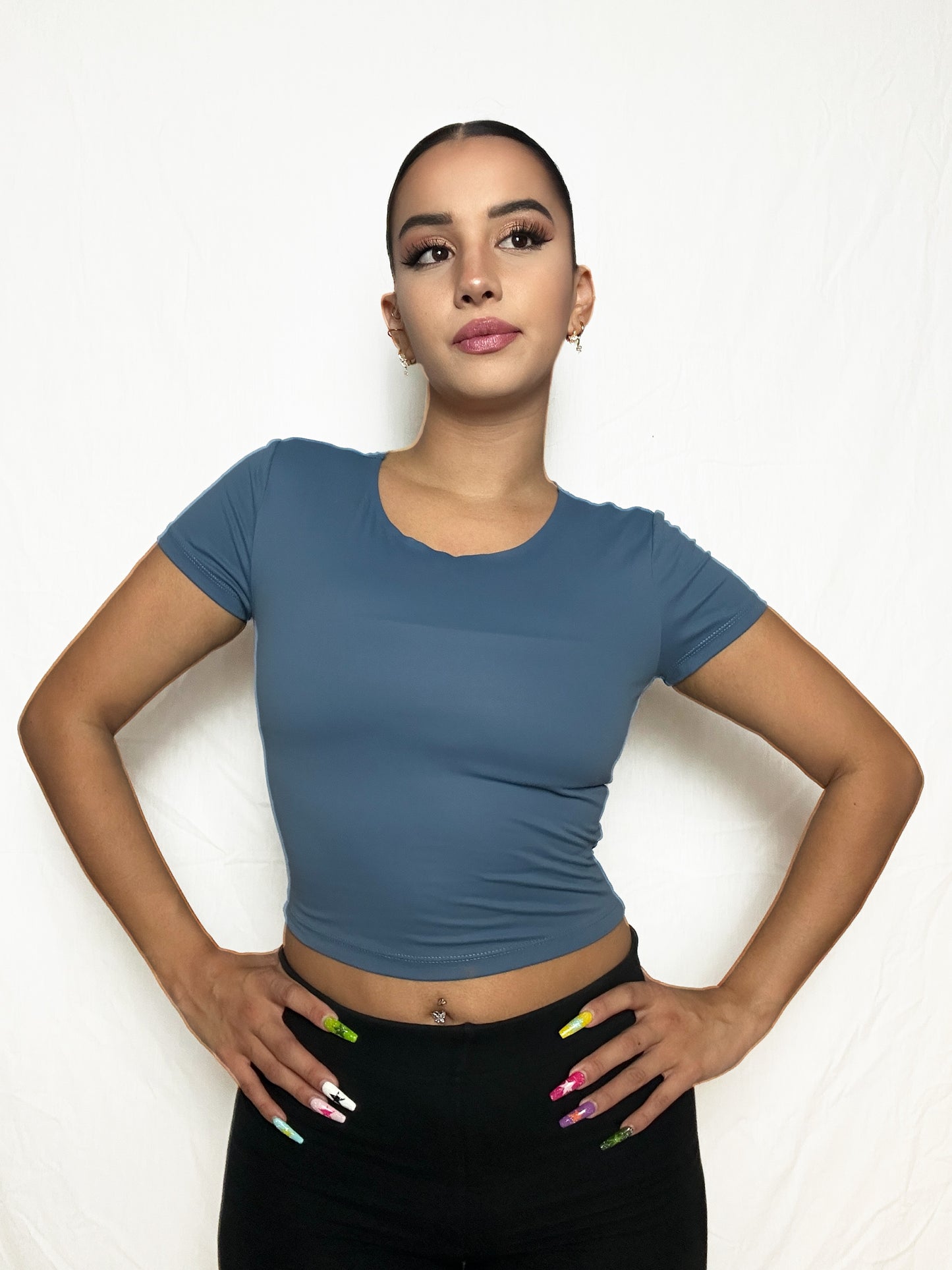 OYSHO Blue Top