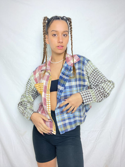 Colorful Flannel Shirt