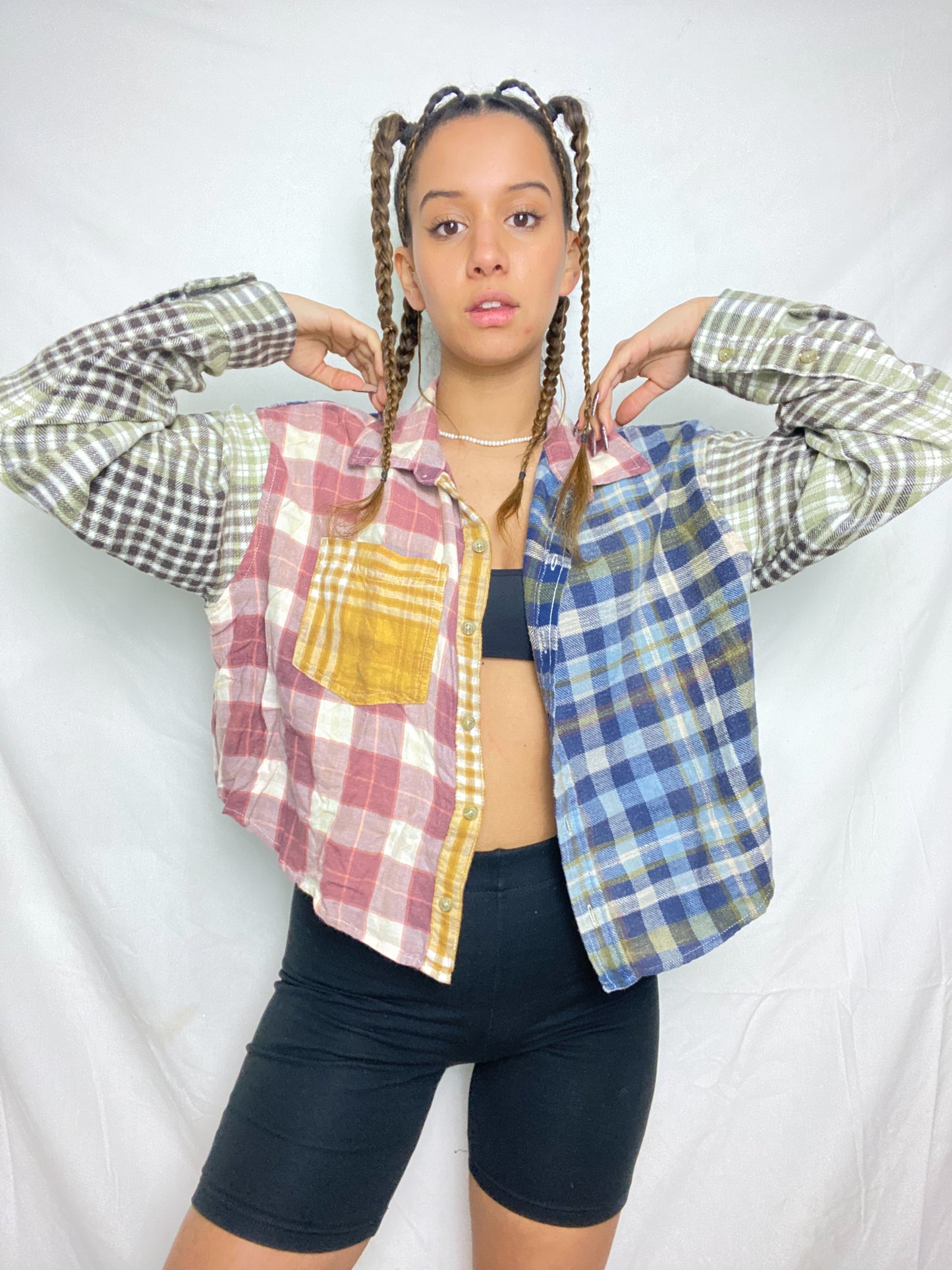 Colorful Flannel Shirt
