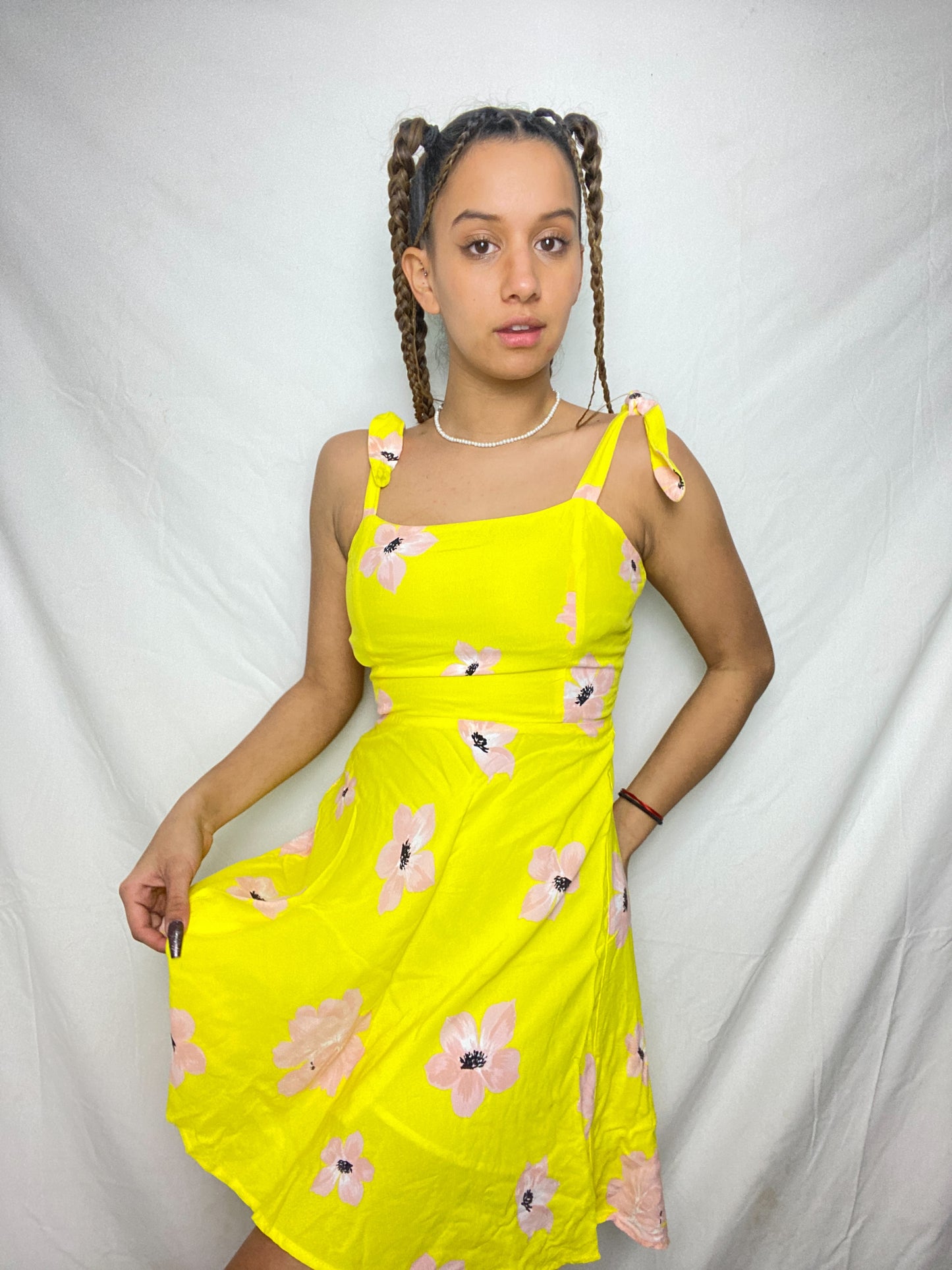 Yellow Flower Dress