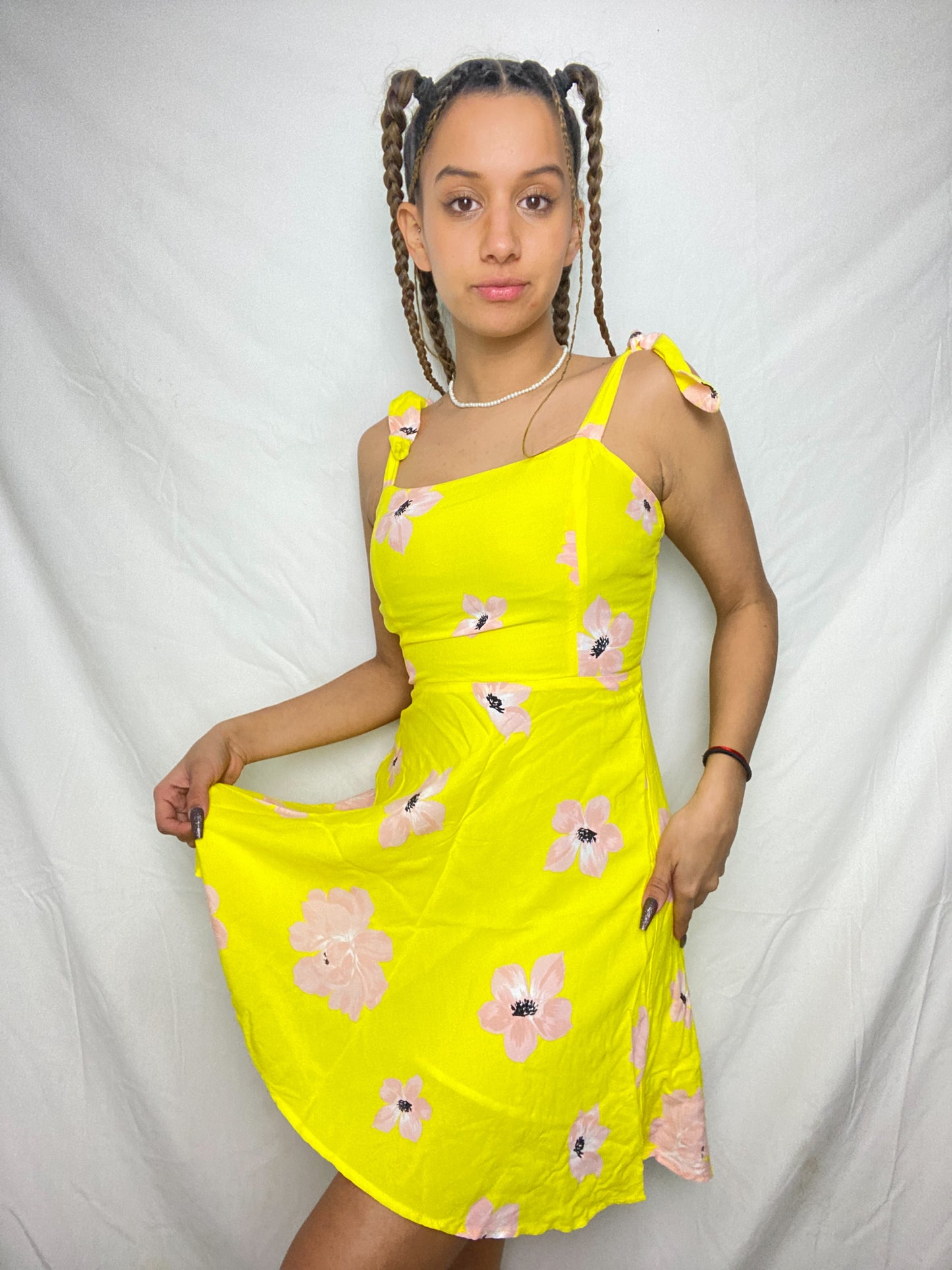 Yellow Flower Dress