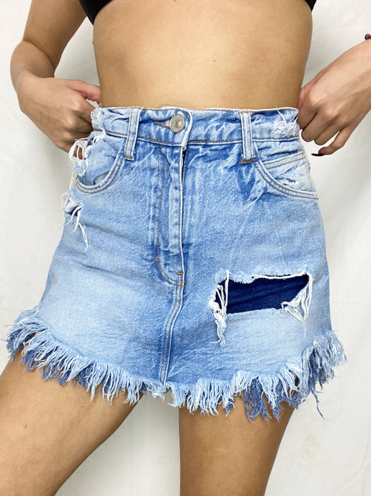 Blue Short/Skirt