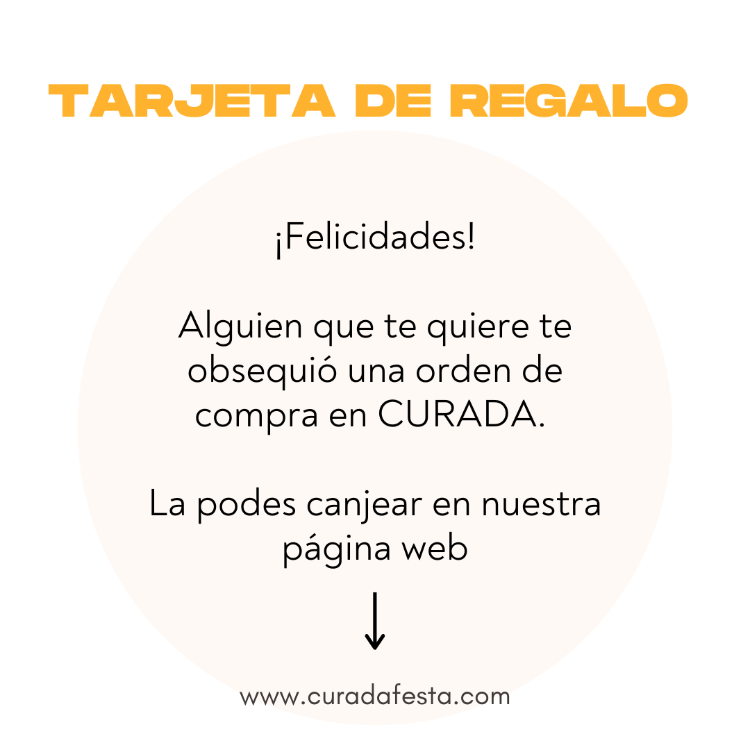 Tarjeta de Regalo Curada